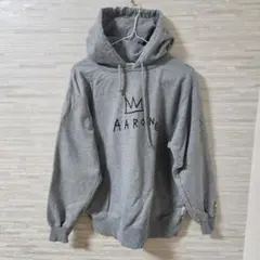 【M】JEAN-MICHEL BASQUIAT バスキア パーカー グレー