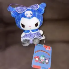 サンリオ　クロミちゃん　マスコット　ストラップ　ぬいぐるみ　チェック柄