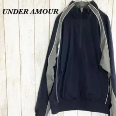【903】アンダーアーマー　ハーフジップ　ジャージ　プルオーバー