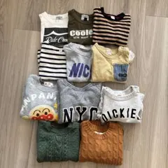 子ども服 男の子 長袖 トップス 11点 80サイズ