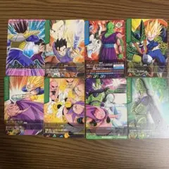 ドラゴンボールデータカードダス８枚セット