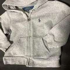 POLO RALPH LAUREN グレー フード付きパーカー