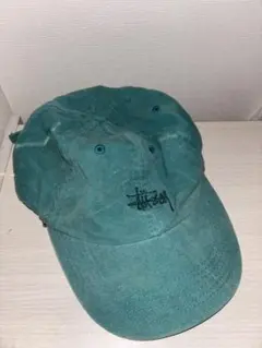 Stussy cap vintage archiveエメラルドグリーン　90s