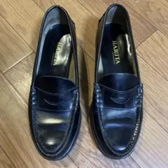 黒革靴　ハルタ　HARUTA 24E