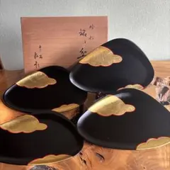d461 蛤形銘々皿 5枚入り 平安象彦 木箱 茶道具 古物 - メルカリ