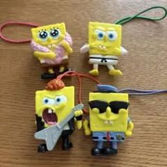 ハッピーセット スポンジボブ ストラップフィギュア4種 - メルカリ