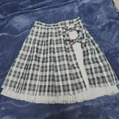 SecretHoney プリーツスカート ブラック