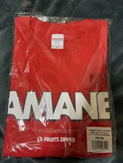 FRUITS ZIPPER 月足天音 Tシャツ XL レッド
