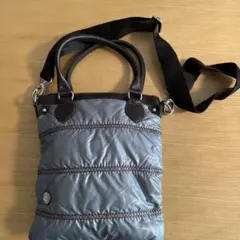 bonfantiグレーのキルティングショルダーバッグのサムネイル