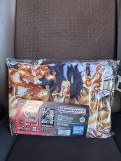 一番くじ　ワンピースカードゲーム　B賞　カードデザイン　ブランケット　エース