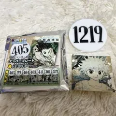 HUNTER×HUNTER ナンバープレート アクリルバッジ ステッカー キルア