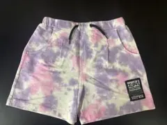 x-girl タイダイ柄 ショートパンツ美品120センチ