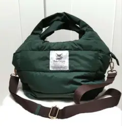 わちふぃーるど Bebe ダヤン 2way ショルダー トートバッグ キルト 緑
