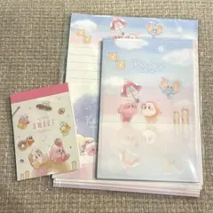 新品★星のカーヴィー　レターセット&メモ帳