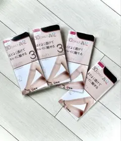 福助 30 DAILY満足 ストッキング 3ペア 22-25cm 新品8足入り