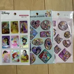 新品　セリア　ウォーターシール　3Dシール　3枚セット