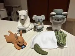 動物フィギュア 5体セット カプセルトイ