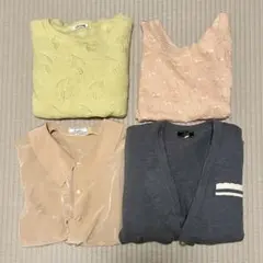 春色 Lui Chantant4点セット 透かし編みニット等のサムネイル