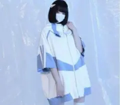 REFLEM レフレム BIG切替ハーフスリーブジャージパーカーのサムネイル