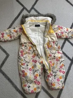 子供用スキーウェア 花柄 95サイズ