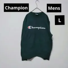 最終値下げ✨チャンピオン スウェット トレーナー 裏毛 スクリプトロゴ L