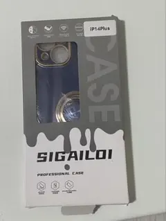 iPhone 14 Plus用ケース SIGAILOI ネイビー