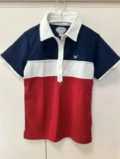 Callaway Golf ポロシャツ トリコロール Sサイズのサムネイル