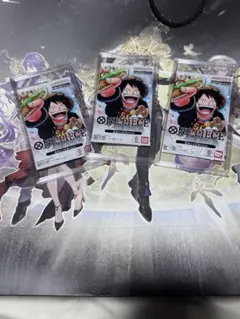 最強の3兄弟パック　Vジャンプ ワンピースカードゲーム　3パック