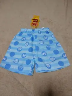 ②新品　アンパンマン　パンツ半ズボン夏服保育園替着95センチ