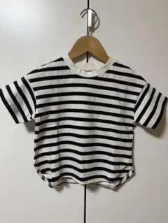 ボーダーTシャツ ホワイト×ブラックのサムネイル