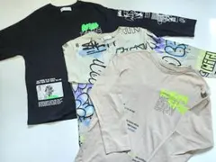 【ZARA】152　長袖Tシャツ　3枚セット　カットソー