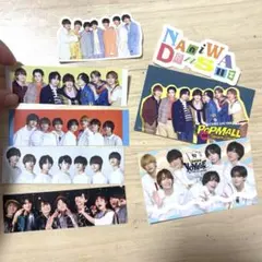 なにわ男子 ステッカー セット　フォトカード　集合　全員