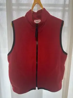 【ビンテージ】UNIQLO キッズ フリースジャケット レッド