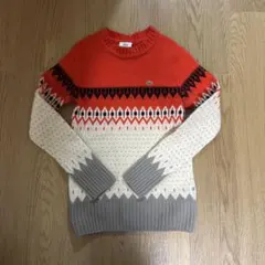 LACOSTE ノルディック柄セーター 40 サイズxs