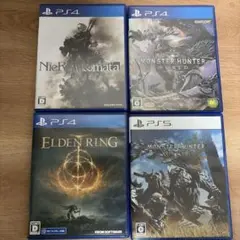 psゲーム4セット　ps4 ps5