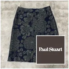美品 Paul Stuart ポールスチュアート スカート 花柄 レディース
