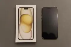 Apple iPhone 15 イエロー【極美品】