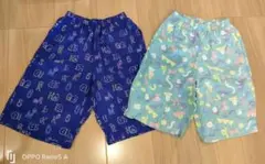 すみっコぐらし　ユニクロ　ステテコパジャマ　レーヨン　2点セット　120cm