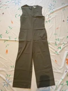 【Steven Alan】CREW NECK ALL IN ONE カーキ Mのサムネイル
