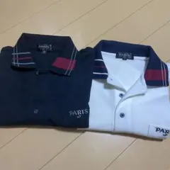 PARIS メンズ ポロシャツ M 2枚セットのサムネイル