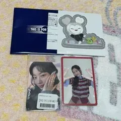 TWICE THIS IS FOR ランダムワッペンステッカー　ダブリー