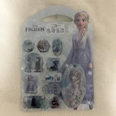 アナと雪の女王 エルサ シール キーホルダー付き 1枚
