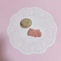 シルバニア　着せ替え服　サロペット　カンカン帽セット