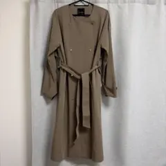 アーバンリサーチロッソ　ノーカラートレンチコート