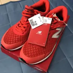 新品New Balance ニューバランス HANZO ハンゾー 22cmレッド