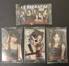 LE SSERAFIM UNFORGIVEN ウエハース　トレカセット