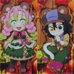 鬼滅の刃 実りの秋まつり 秋祭り アクリルスタンド⚔️甘露寺蜜璃️ 伊黒小芭内⑤