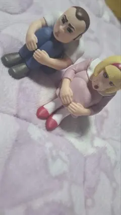 ヤキニクロードクレヨンしんちゃん ミニチュア フィギュア 2体セット