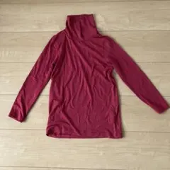 UNIQLO HEATTECH 赤 タートルネック 120