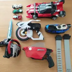 仮面ライダー ドライブ マッハ　変身ベルト 武器 まとめ売り
